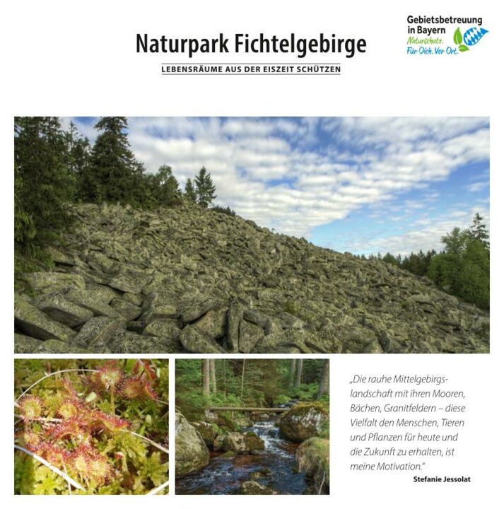 Info-Flyer "Naturpark Fichtelgebirge"