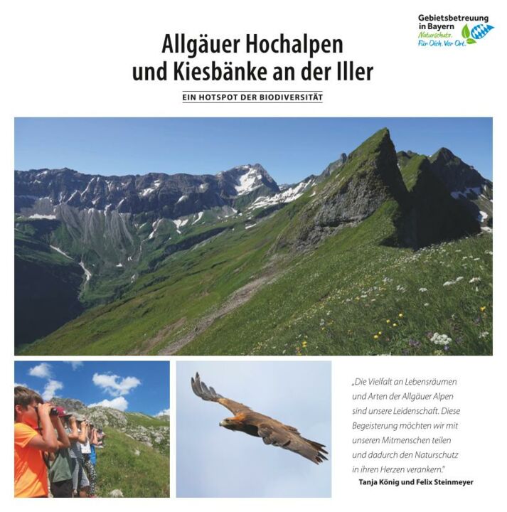 Info-Flyer "Allgäuer Hochalpen"