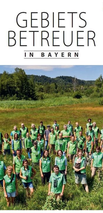 Broschüre zum Projekt "Gebietsbetreuer in Bayern"