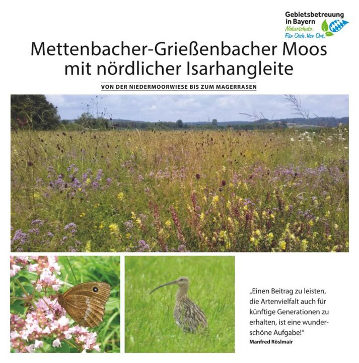 Info-Flyer "Mettenbacher-Grießenbacher Moos"