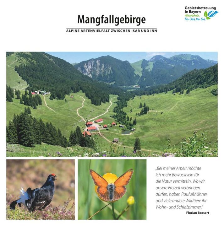 Info-Flyer "Mangfallgebirge"